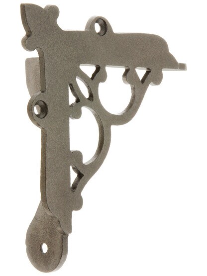 Ornate Screen Door Corner Brace In Antique Iron